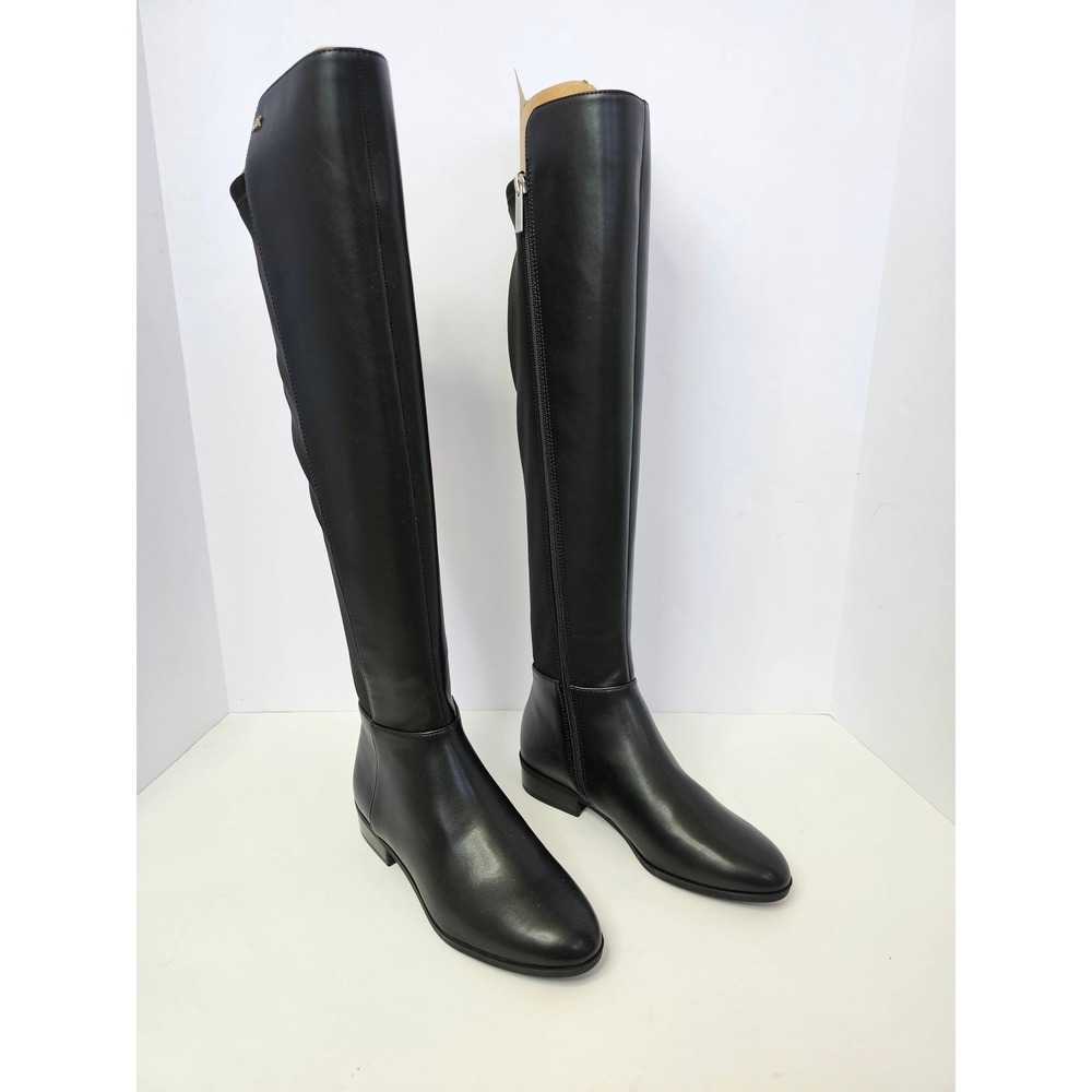MICHAEL Michael Kors Bromley Flat Boots Black Size 5.5 NWT - Picture 3 of 8